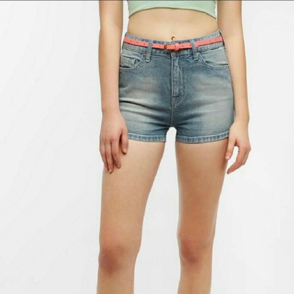 BDG High Rise Denim Shorts